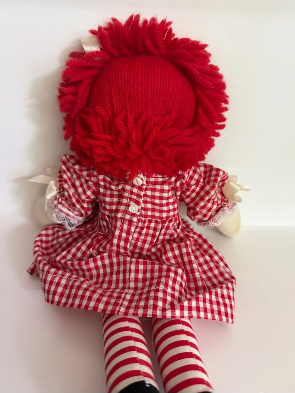 Raggedy Ann Doll Handmade Signed Donna Walsh Artist 14
